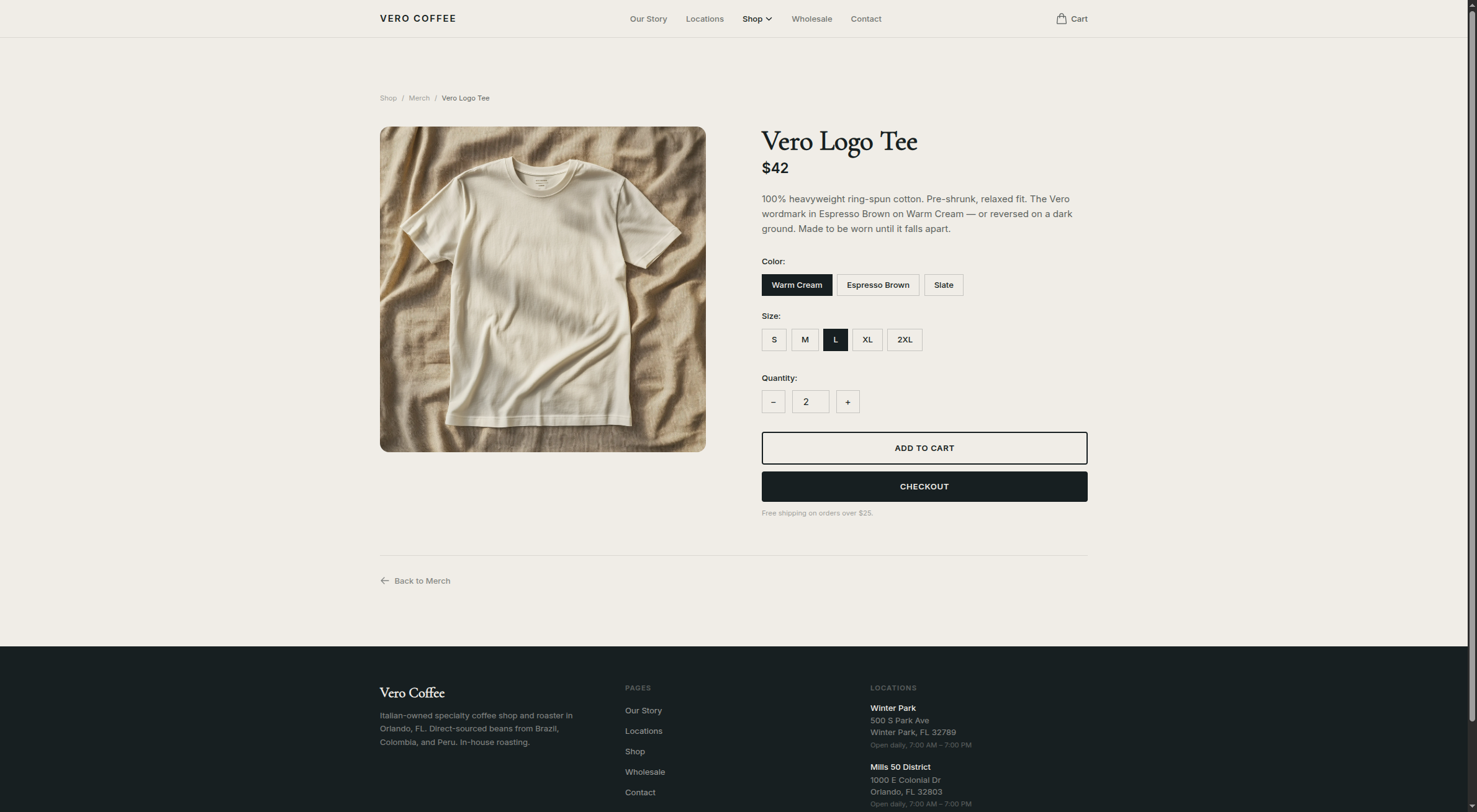 Vero Coffee — screenshot 6